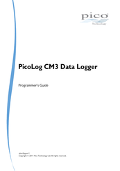 PICO PicoLog CM3 Programmer's Manual