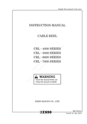 Endo CRL-6756F Instruction Manual