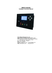Minco 830 Manual