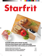 STARFRIT 024765 Instructions For Use And Care Manual