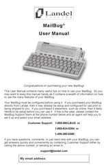 Landel MailBug User Manual