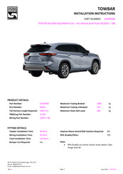 Hayman Reese 03395RW Installation Instructions Manual