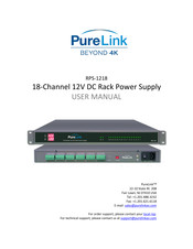 PureLink RPS-1218 User Manual