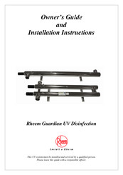 Rheem 940002 Owner's Manual And Installation Instructions