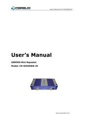 Cerevo CR-SIG09WB-20 User Manual