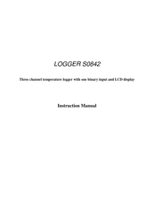 Comet S0842 Instruction Manual