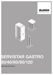 Blanco SERVISTAR GASTRO 80 Operating Instructions Manual
