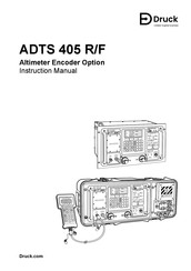 Druck ADTS 405 R/F Instruction Manual