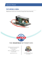 WFCO WF-8950L2-MBA Operator's Manual