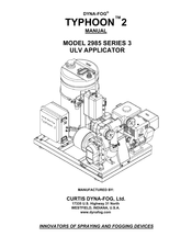 Curtis Dyna-Fog TYPHOON 2 2985 Manual