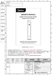 Midea NTH15-22GR Owner's Manual