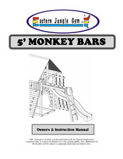 Eastern Jungle Gym 5' MONKEY BARS Owner's Instruction Manual