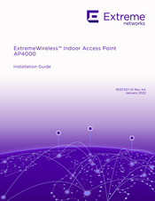 Extreme Networks ExtremeWireless AP4000 Installation Manual