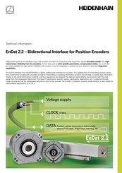 HEIDENHAIN EnDat 2.2 Technical Information