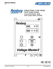 Carlisle Ransburg LEPS5001 Service Manual