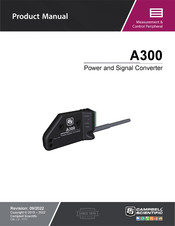 Campbell A300 Product Manual