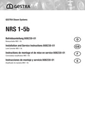 Gestra NRS 1-5b Installation And Service Instructions Manual