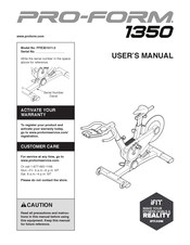 iFIT PRO-FORM 1350 User Manual