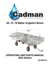 Cadman 72 Operating And Parts Manual