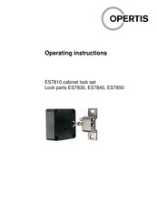 OPERTIS ES7840 Operating Instructions Manual