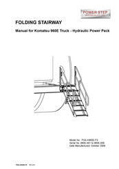 Power Step Komatsu 960E Manual