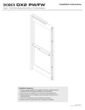 Dorex DX2 PW Installation Instructions Manual