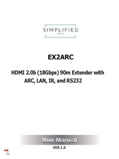 Simplified MFG EX2ARC User Manual