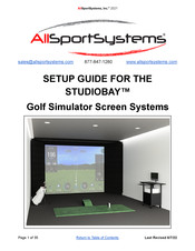 AllSportSystems STUDIOBAY Setup Manual