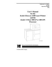 Kodak X-Omat 180 LPS User Manual