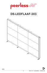 peerless-AV LAA015F Installation Instructions Manual
