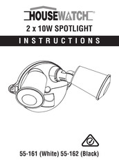 Housewatch 55-162 Instructions Manual