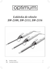 Optimum SW-2116 Operating Instructions Manual