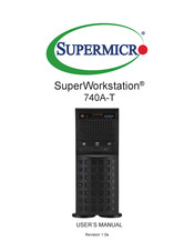 Supermicro SuperWorkstation 740A-T User Manual
