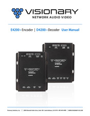 Visionary E4200 User Manual