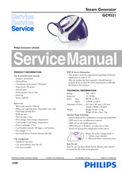 Philips GC9221 Service Manual