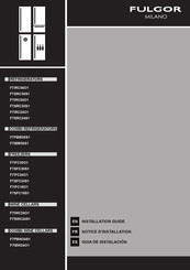 FULGOR F7PBM36S1-R Installation Manual