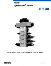 Eaton VICKERS SystemStak Manual