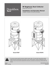 Donaldson Torit RFWP Installation And Operation Manual