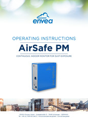 envea AirSafe PM Operating Instructions Manual