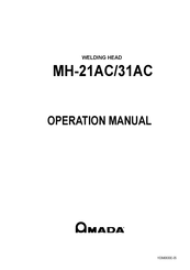 Amada MH-21AC Operation Manual