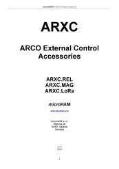 microHAM ARXC.LoRa Quick Start Manual