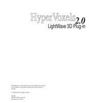 NewTek HyperVoxels 2.0 Manual