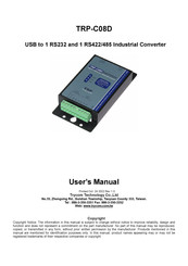 Trycom Technology TRP-C08D User Manual