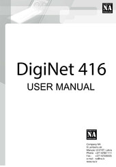 NA DigiNet 416 User Manual