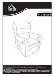 HOMCOM 713-069V82 Manual