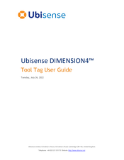 Ubisense Dimension4 UWB+BLE Tag User Manual
