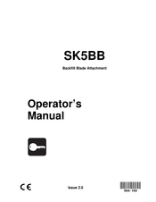 Charles Machine Works Ditch Witch SK5BB Operator's Manual