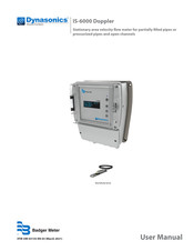dynasonics Badger Meter IS-6000 Doppler User Manual