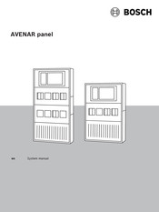 Bosch AVENAR panel System Manual