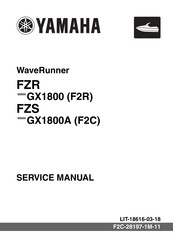 Yamaha WaveRunner FZR-GX1800A Service Manual